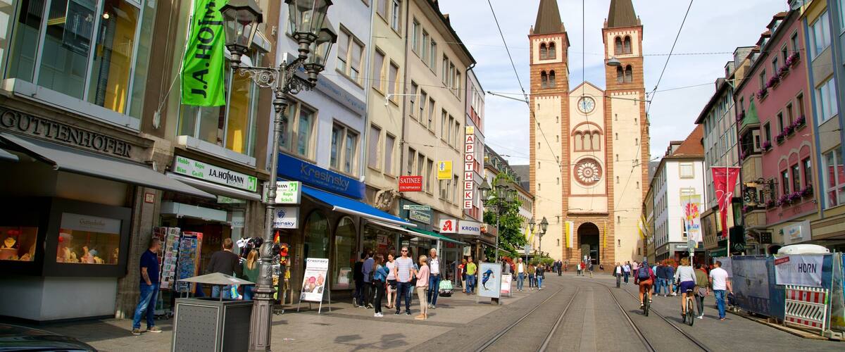 Wuerzburg Cathedral which includes heritage architecture and heritage elements
