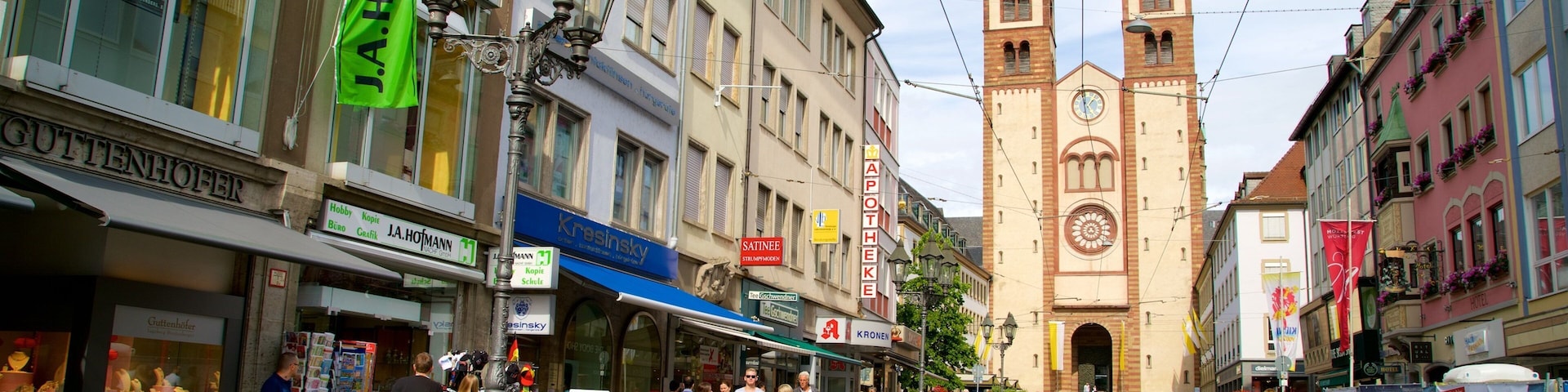 Wuerzburg Cathedral which includes heritage architecture and heritage elements