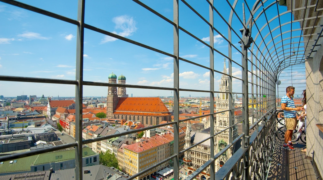 St Peter\'s Church featuring views and a city as well as an individual male