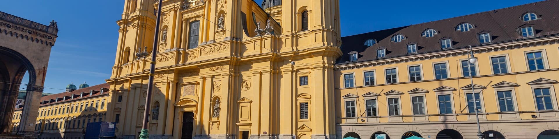 Theatinerkirche showing heritage architecture