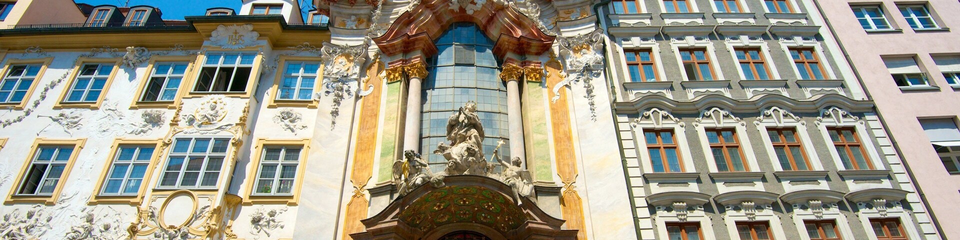 Munich City Centre showing heritage architecture