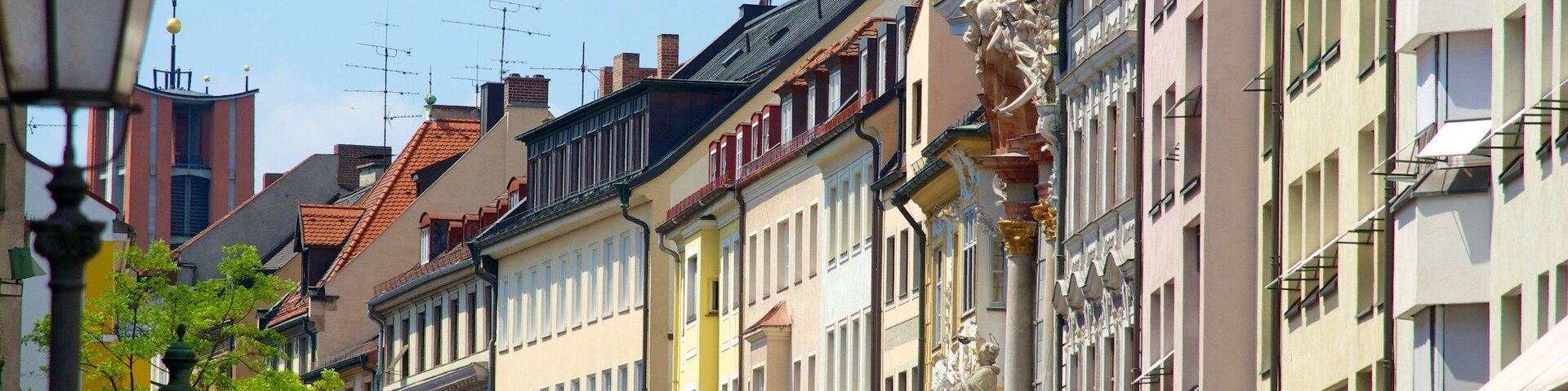 Asamkirche mostrando uma cidade, uma casa e arquitetura de patrimônio