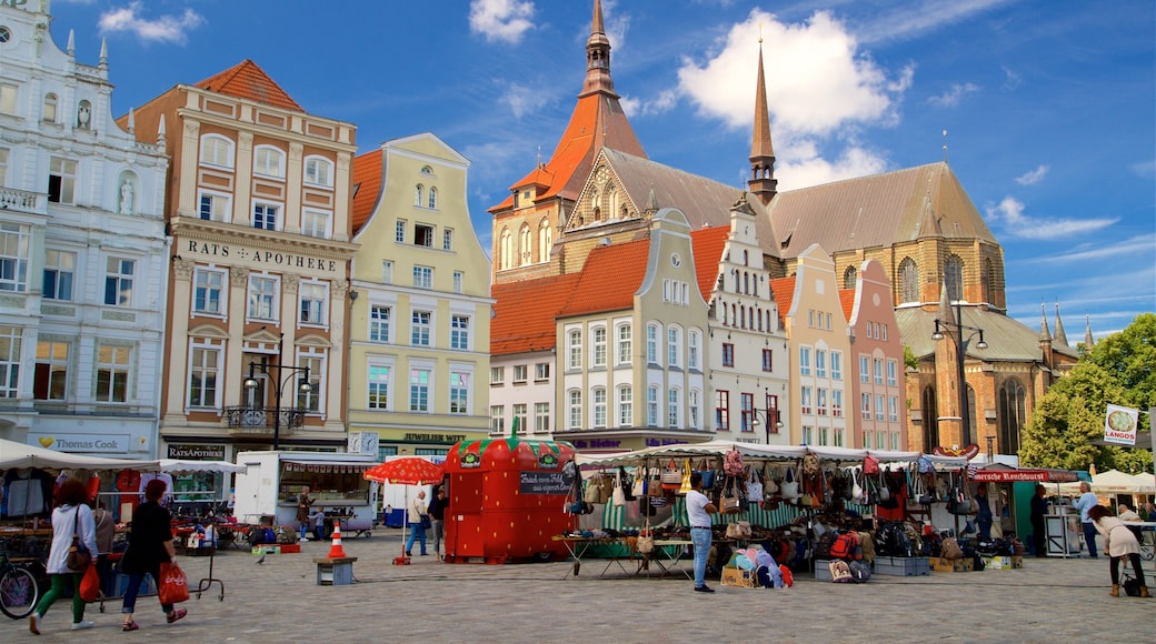 New Market fasiliteter samt by