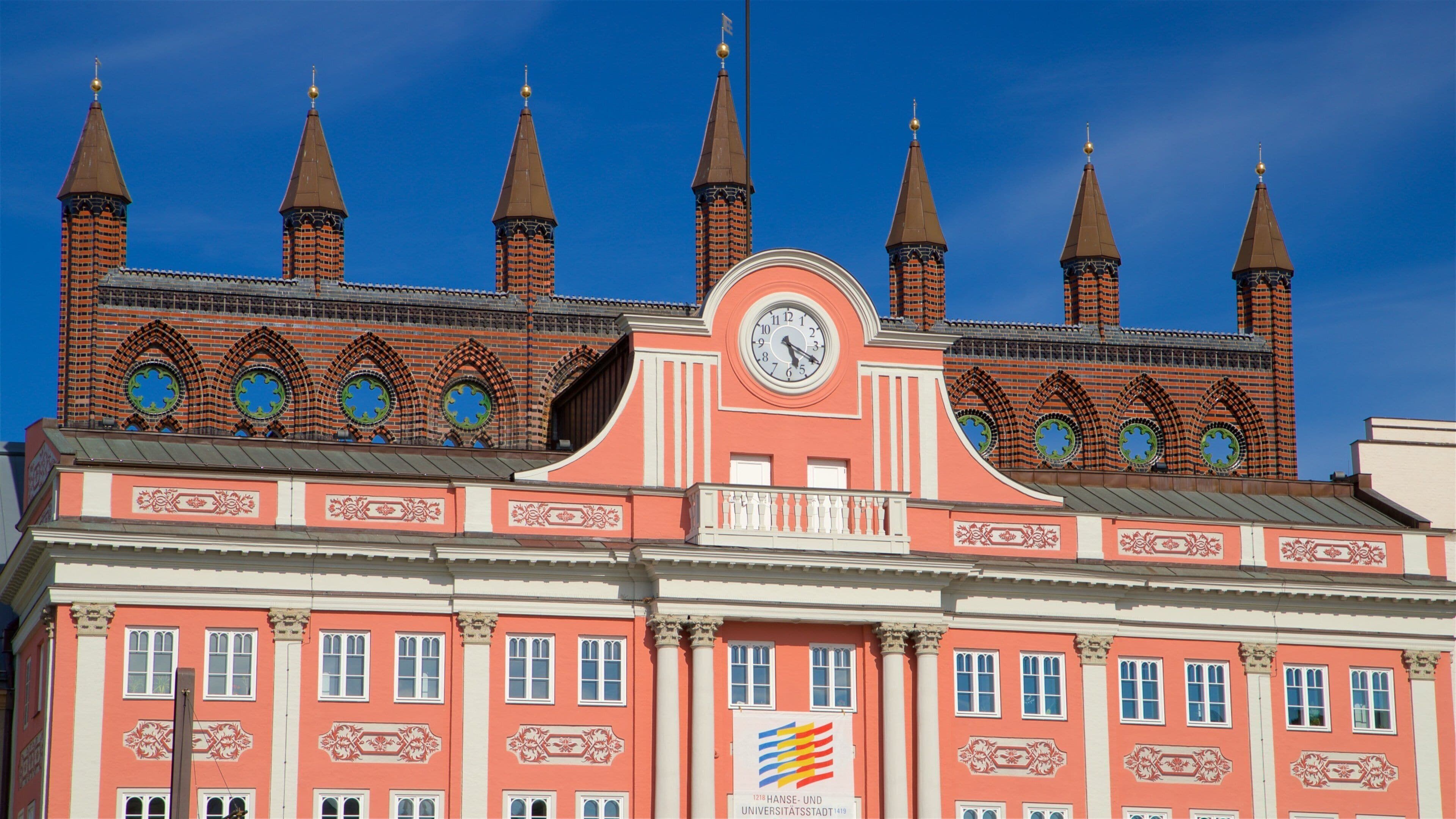 Town Hall which includes heritage architecture