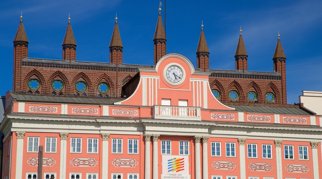 Town Hall which includes heritage architecture