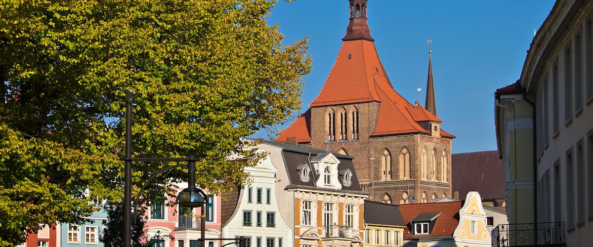 A church in Rostock (Germany).; Shutterstock ID 87306793; purchase_order: Comps; job: ; client: ; other: