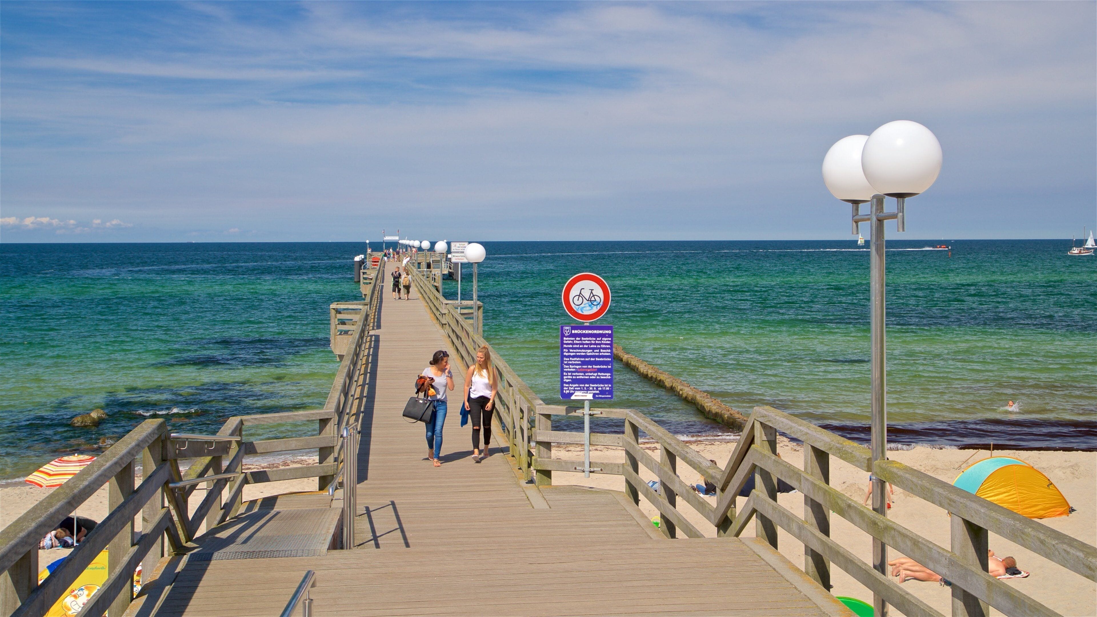 Kuehlungsborn Beach featuring general coastal views as well as a couple