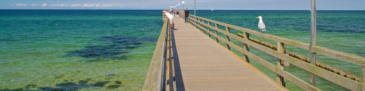 Kuehlungsborn Beach featuring general coastal views