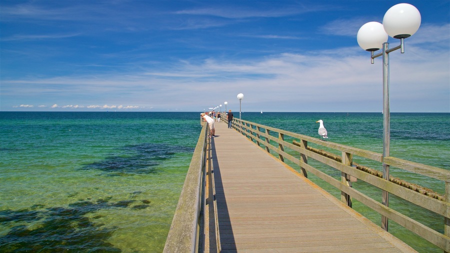Kuehlungsborn Beach featuring general coastal views