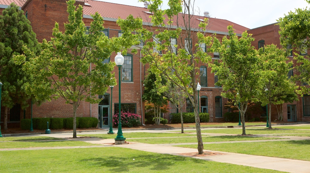 The Augusta Canal Interpretive Center at Enterprise Mill featuring heritage architecture