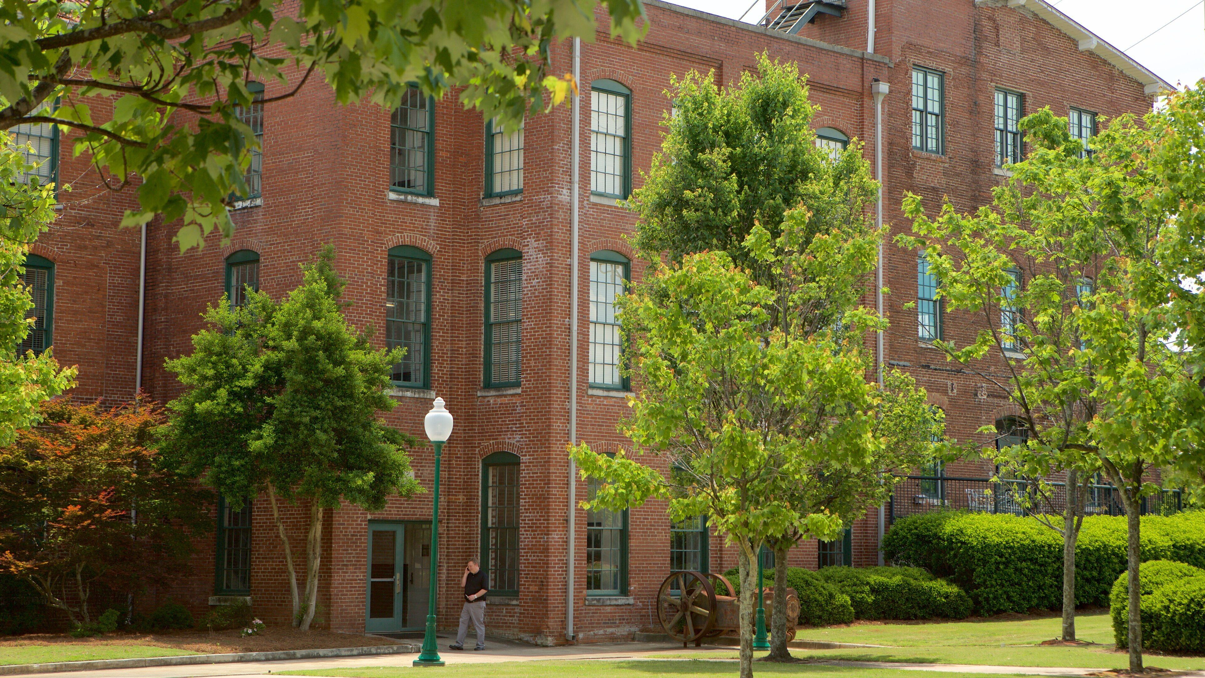 The Augusta Canal Interpretive Center at Enterprise Mill which includes heritage architecture