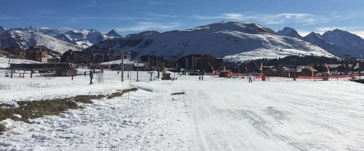 Opening ski season with a lovely weather!!