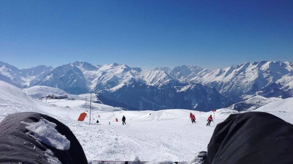 Boarding in the Alps #vibez