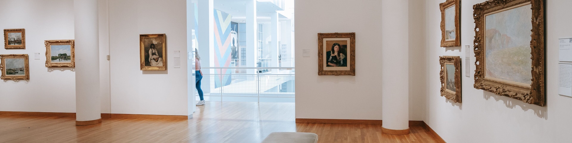 High Museum of Art featuring interior views and art