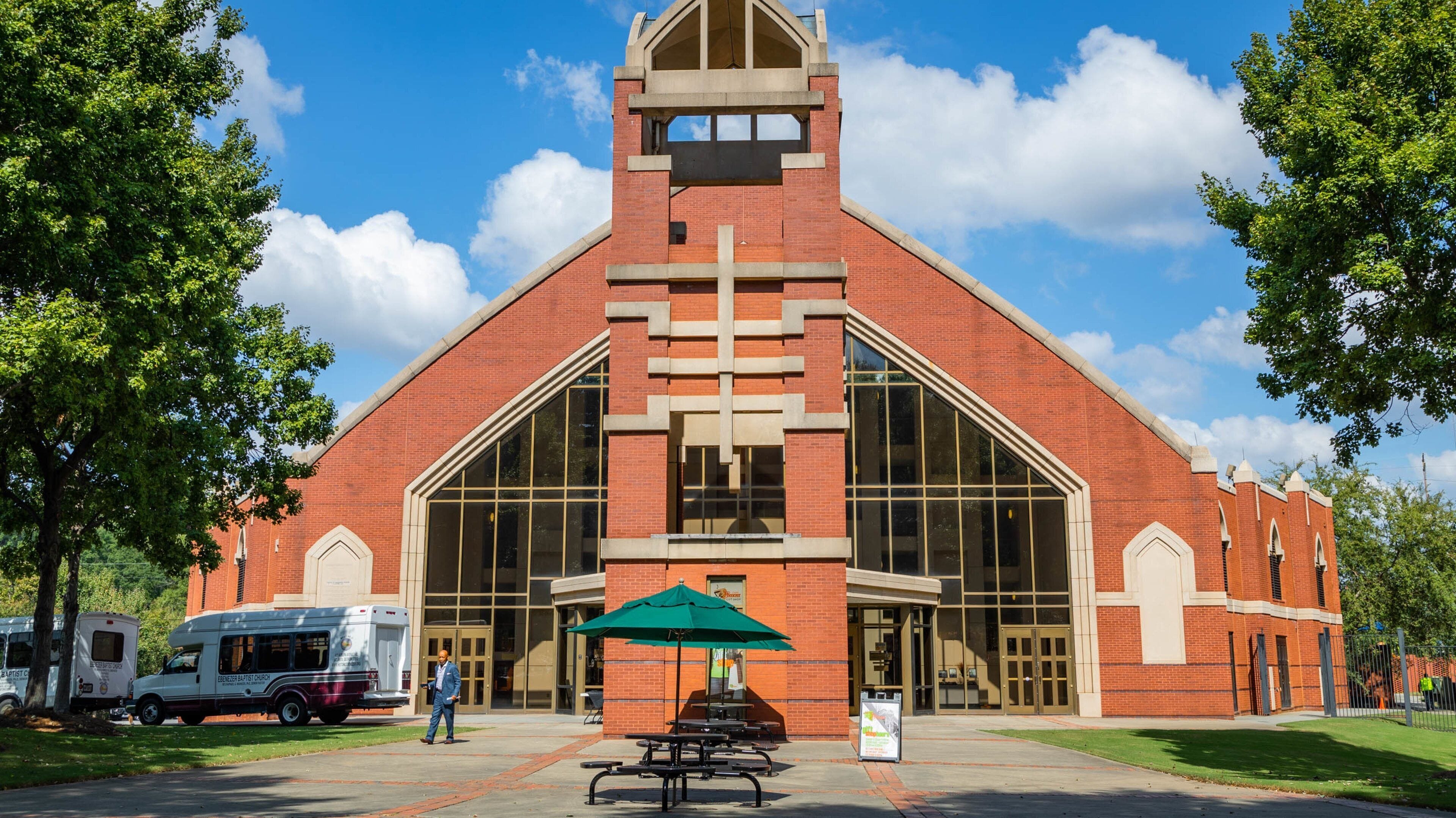 Ebenezer Baptist Church of Atlanta featuring a church or cathedral
