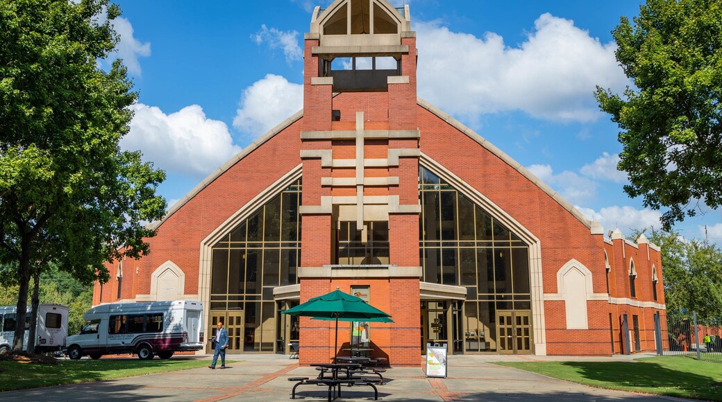 Ebenezer Baptist Church of Atlanta featuring a church or cathedral