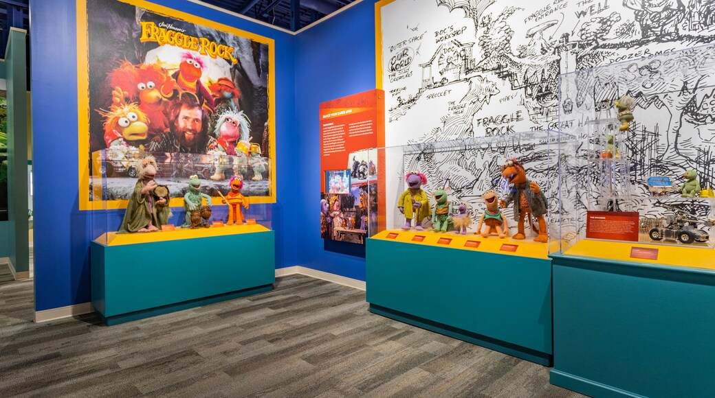 Center for Puppetry Arts showing interior views