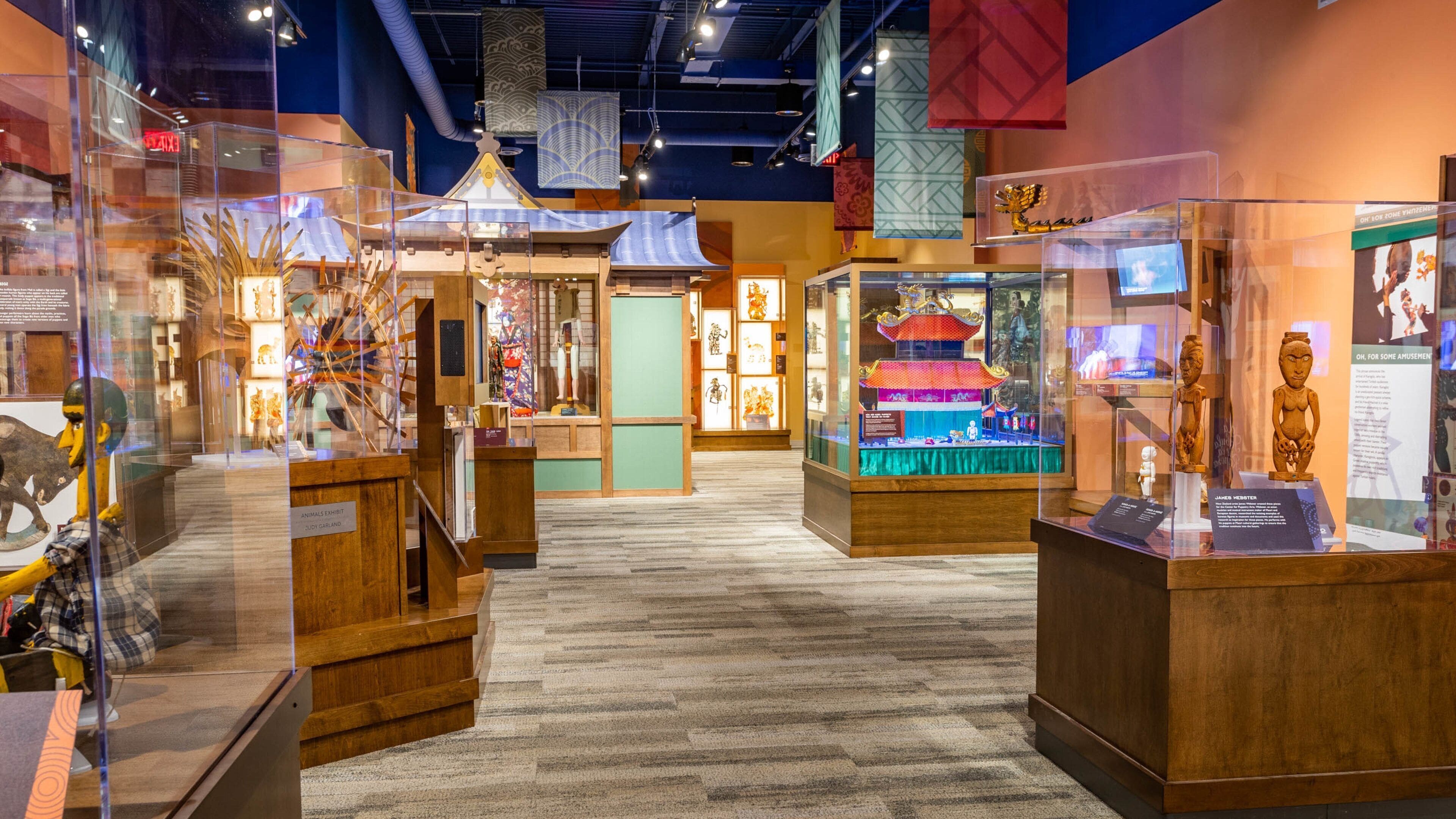 Center for Puppetry Arts showing interior views