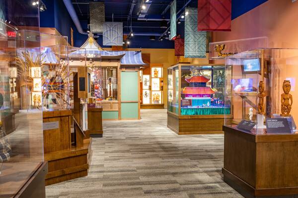 Center for Puppetry Arts showing interior views