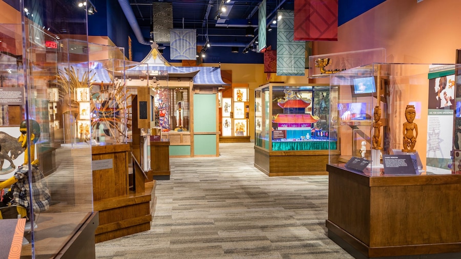 Center for Puppetry Arts showing interior views