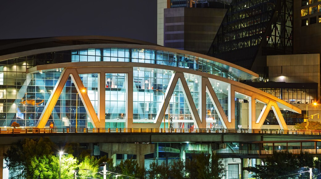 Philips Arena and CNN Center in Atlanta, GA