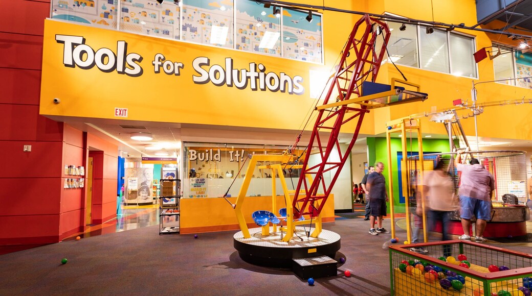 Children\'s Museum of Atlanta showing signage and interior views