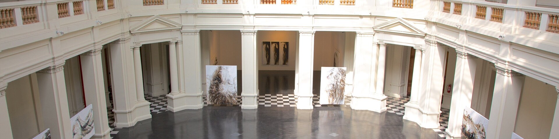 Museum of Contemporary Art which includes interior views and art