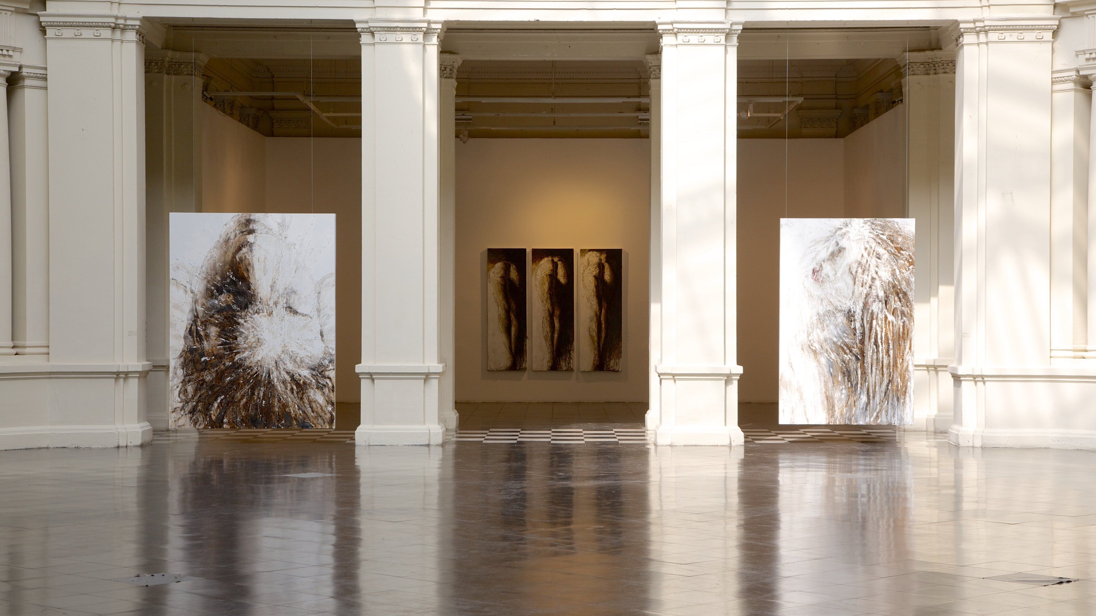 Museum of Contemporary Art which includes interior views and art