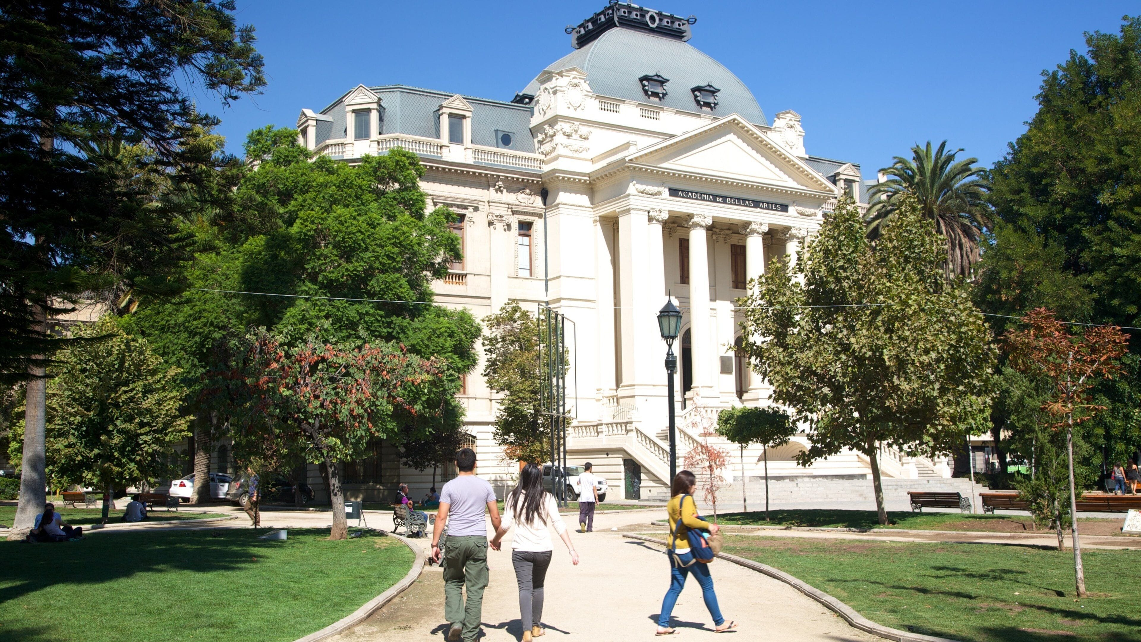 Museum of Contemporary Art as well as a small group of people