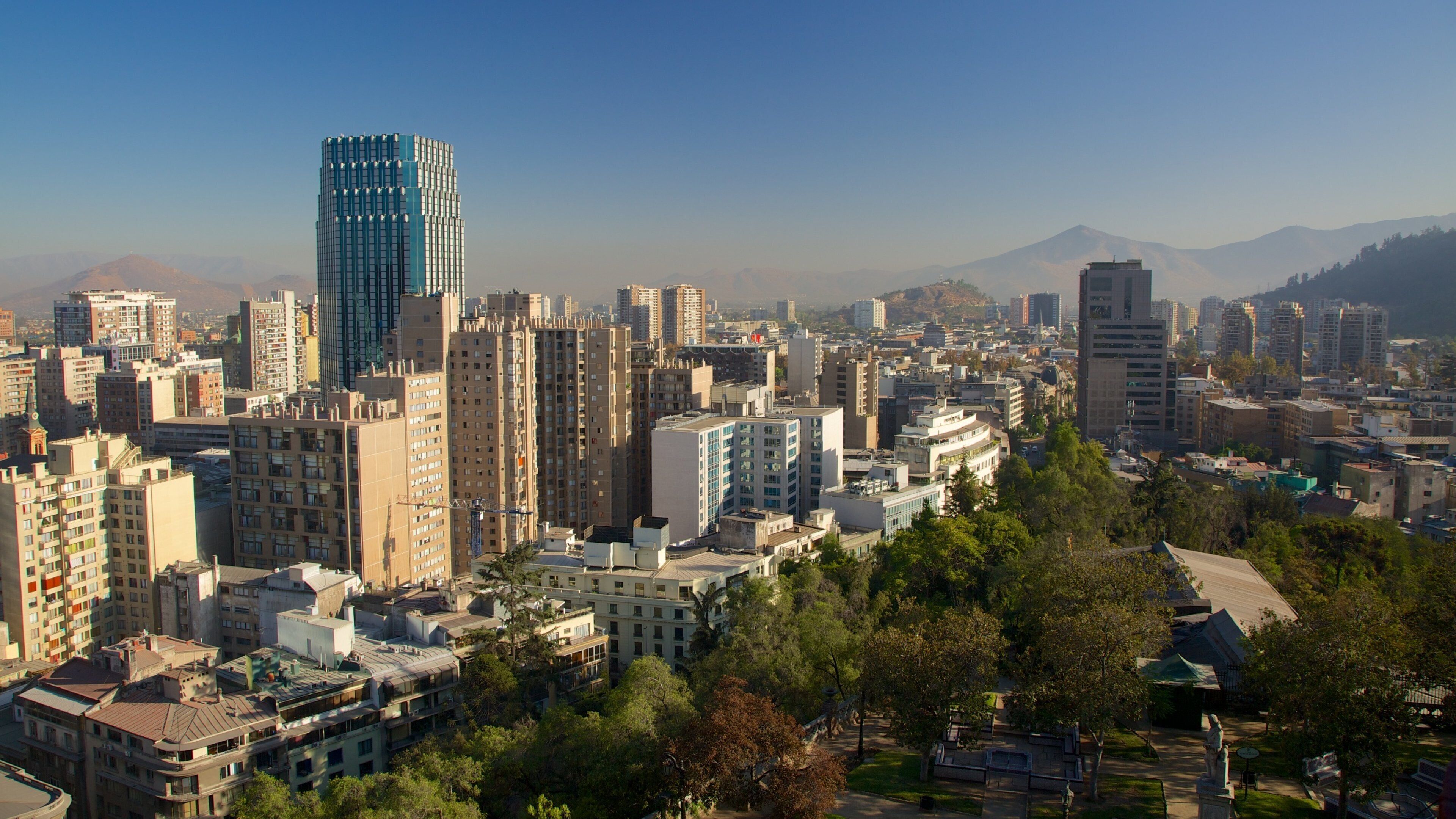 Santa Lucia Hill featuring a city and city views
