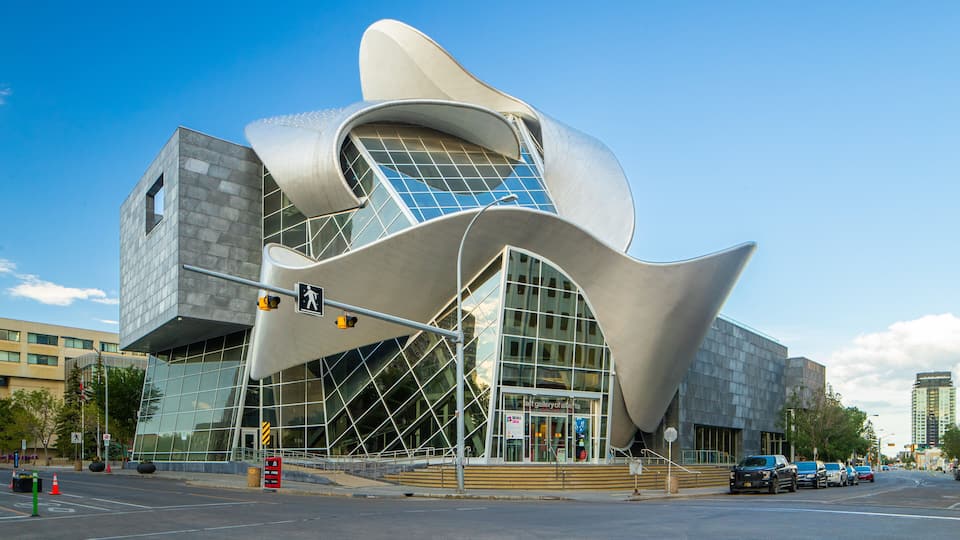 Art Gallery of Alberta featuring modern architecture