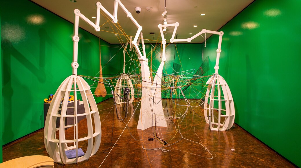 Art Gallery of Alberta featuring interior views and art