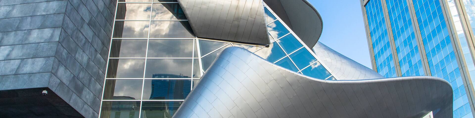 Art Gallery of Alberta which includes modern architecture