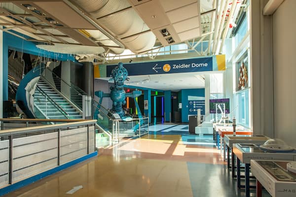 TELUS World of Science-Edmonton showing interior views