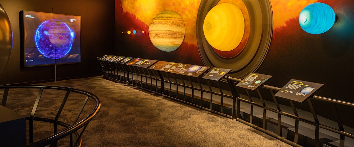 TELUS World of Science-Edmonton which includes interior views