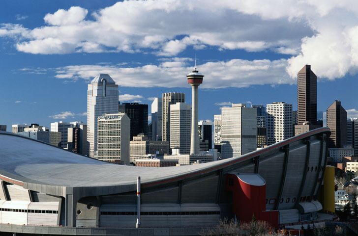 Canada, Alberta, Calgary skyline
