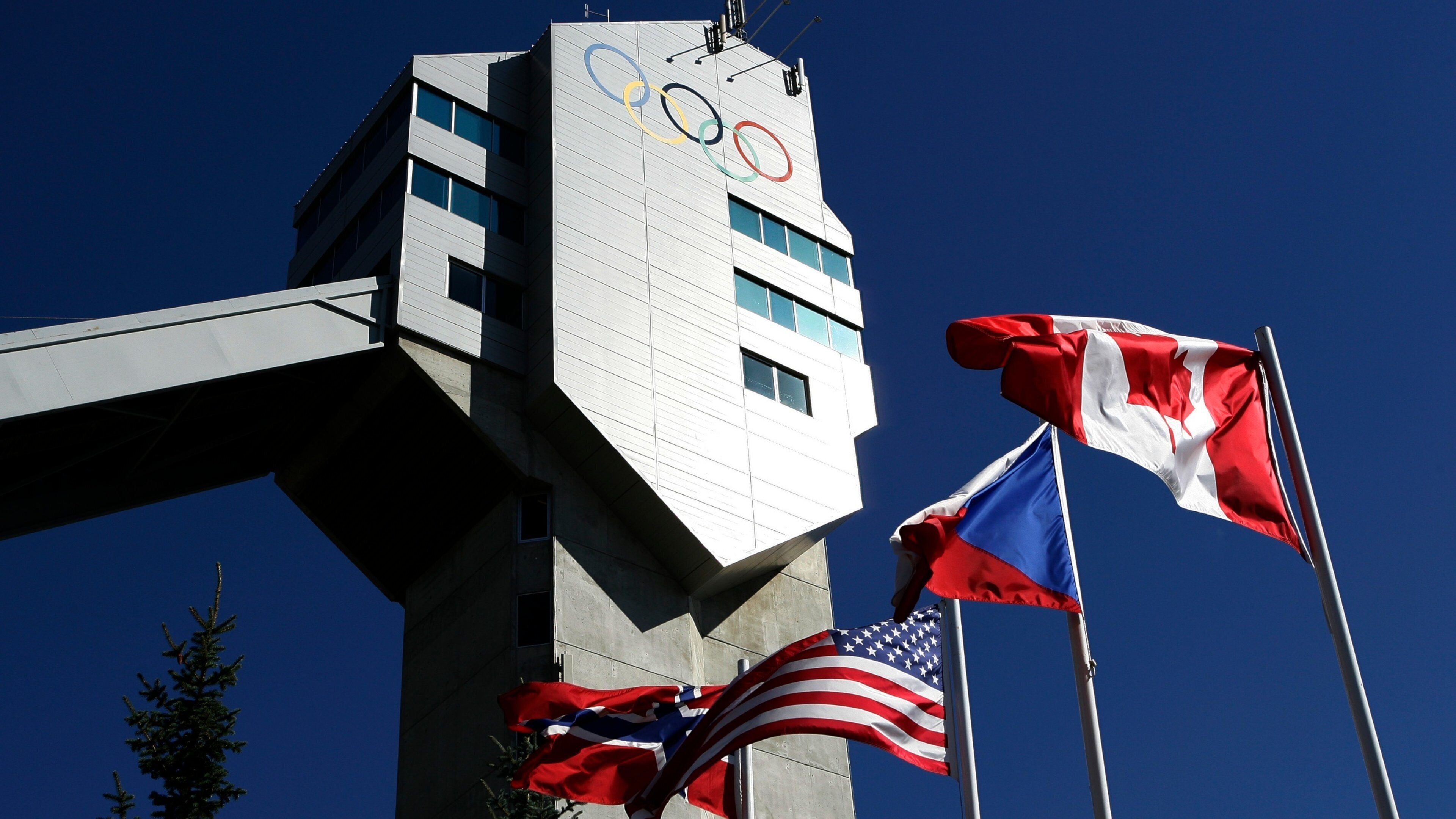 Canada Olympic Park showing modern architecture