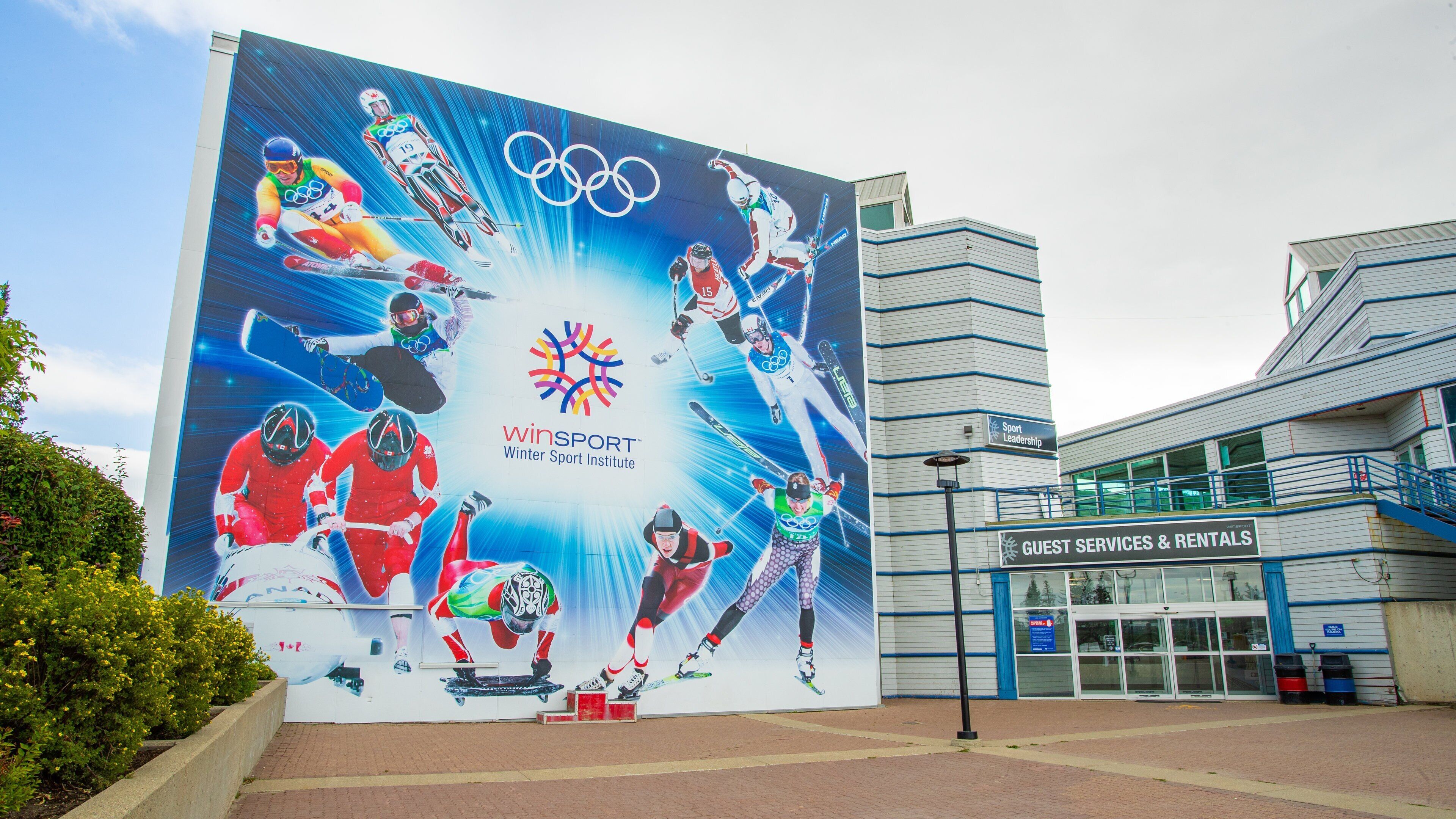 Canada Olympic Park featuring signage