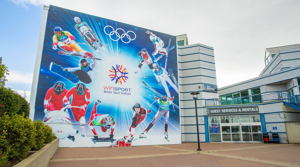 Canada Olympic Park featuring signage