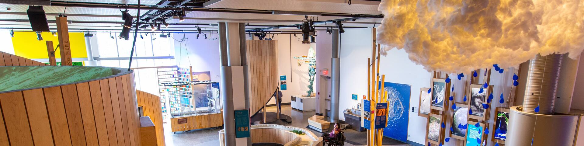 TELUS Spark featuring interior views