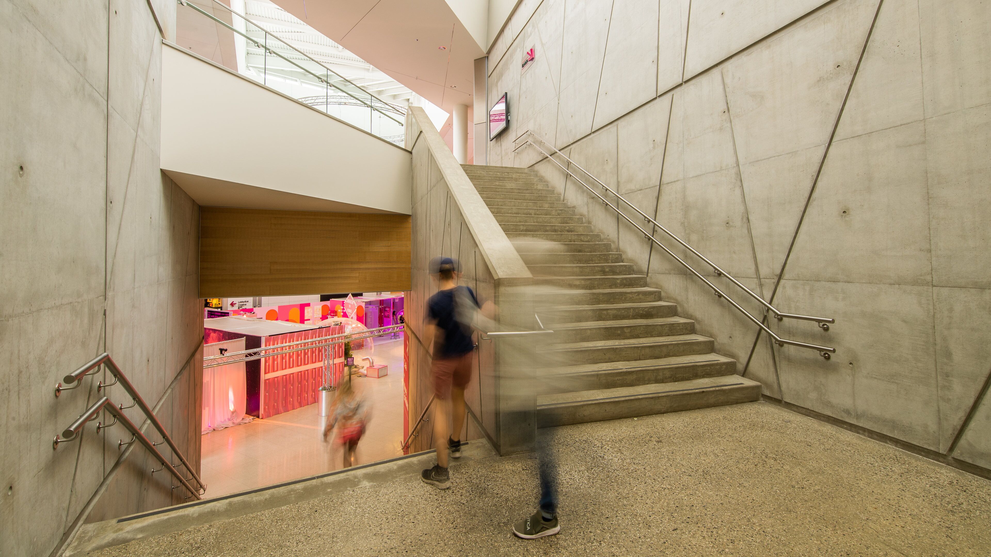 TELUS Spark showing interior views