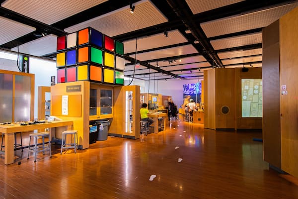 TELUS Spark showing interior views