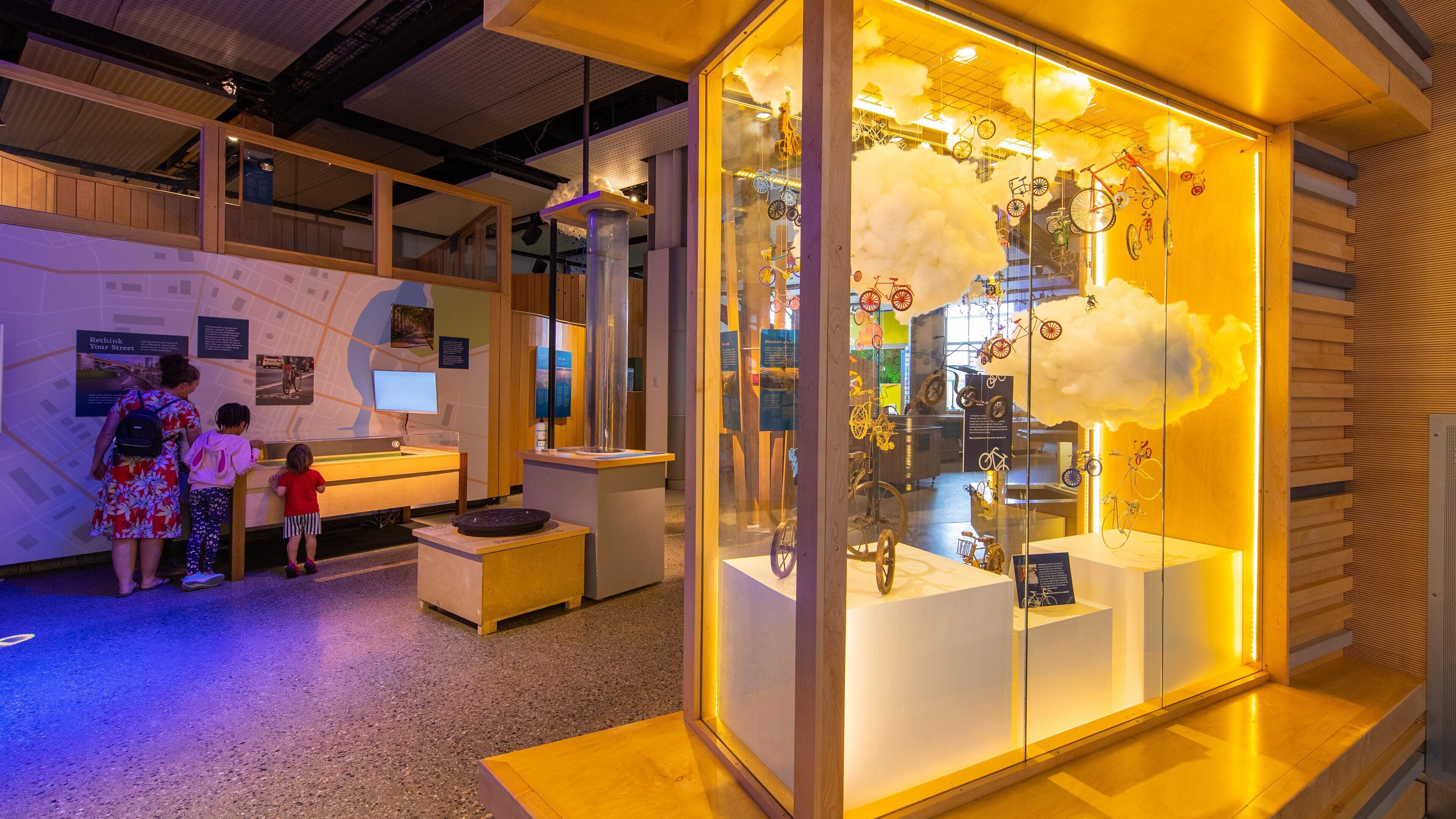 TELUS Spark which includes interior views