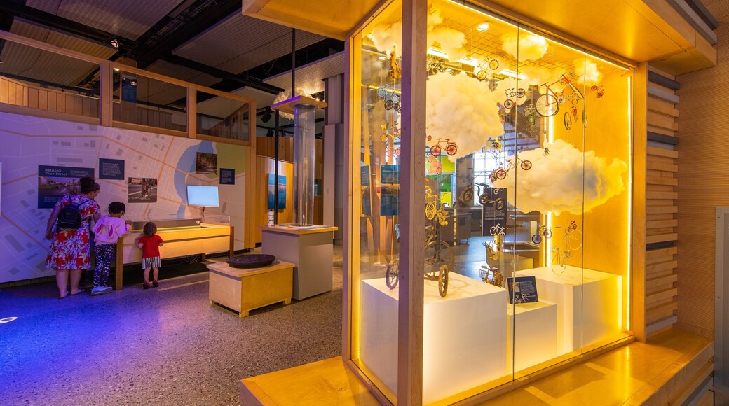 TELUS Spark which includes interior views