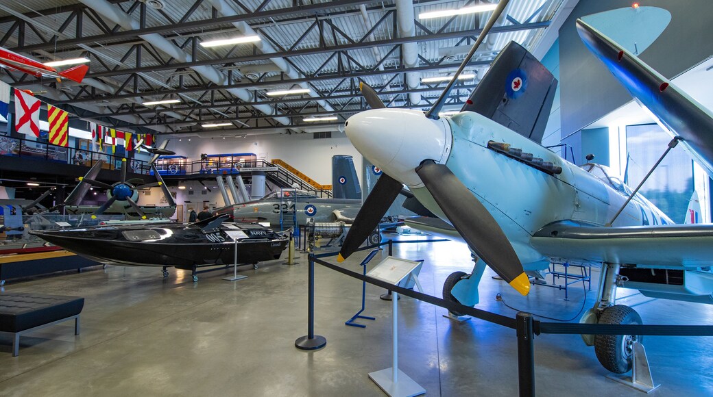 The Military Museums which includes interior views