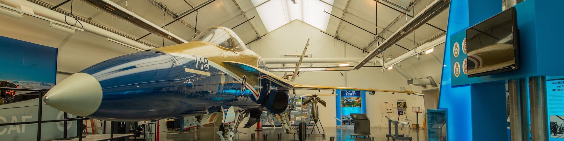 The Military Museums which includes interior views