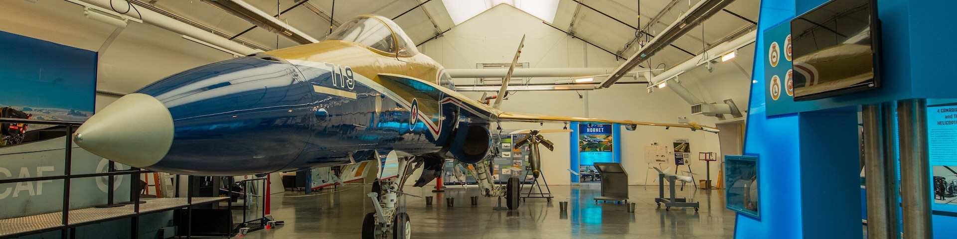 The Military Museums which includes interior views