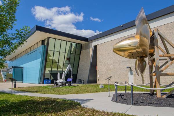 The Military Museums which includes outdoor art