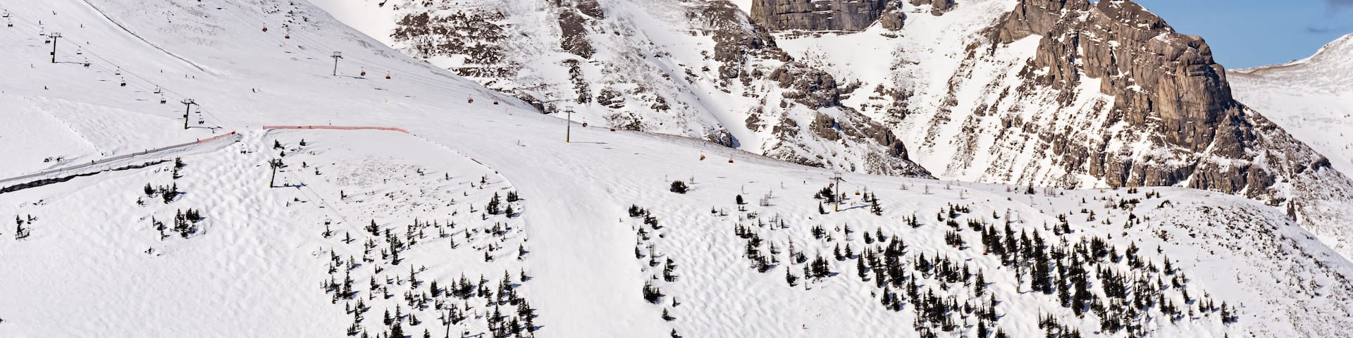 Mountain Ski Resort Banff National Park Alberta Canada
