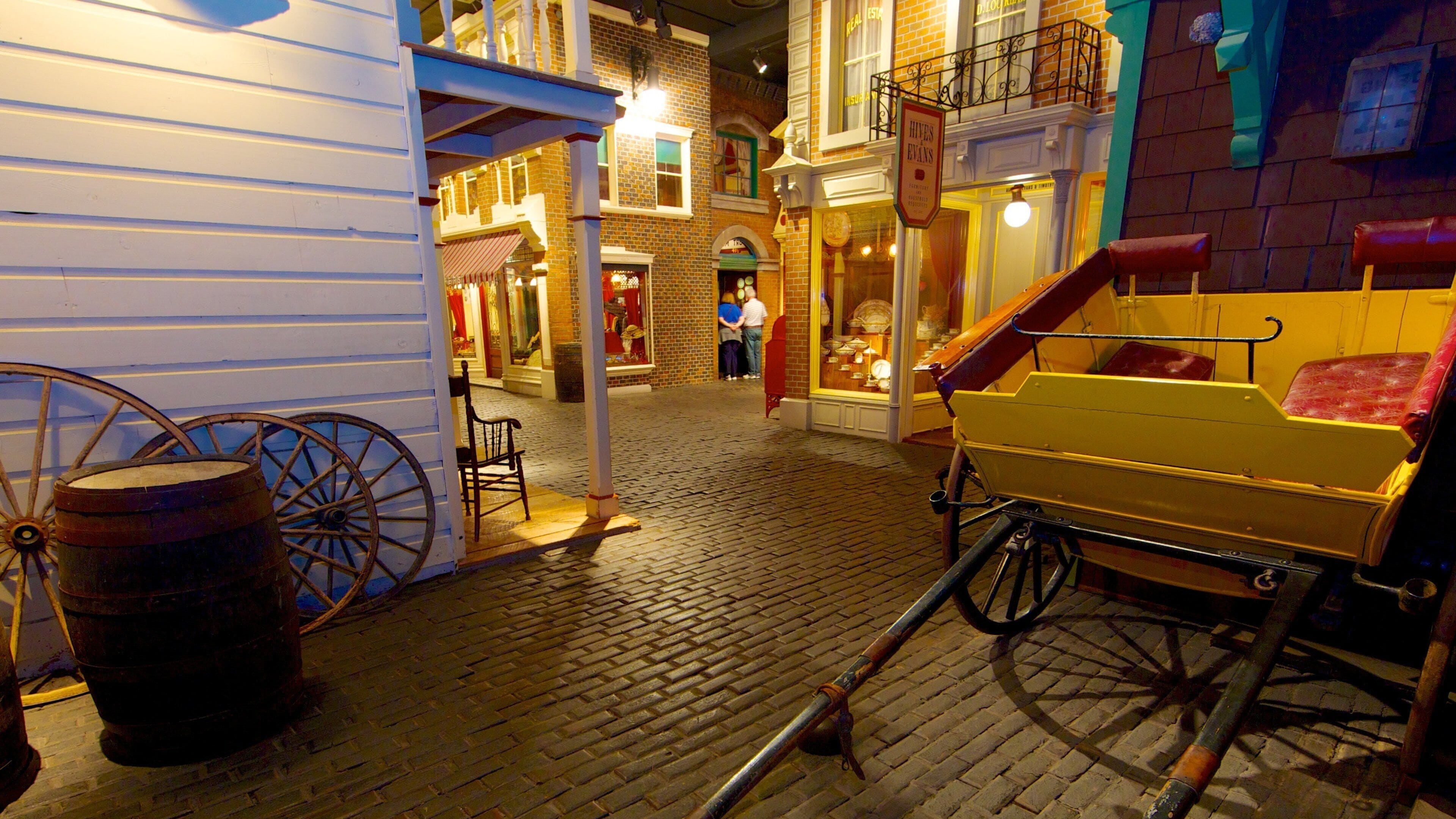 Royal BC Museum showing interior views